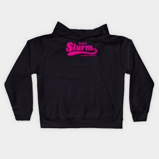 Enjoy Slurm It's Highly Addictive Logo Kids Hoodie